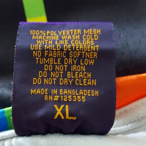 Lakers Rainbow Pride Jersey Size XL - Picture 9 of 9